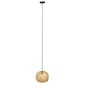 Lalia Home 1-Light Bohemian Farmhouse Coastal Paper Shade Pendant - image 1