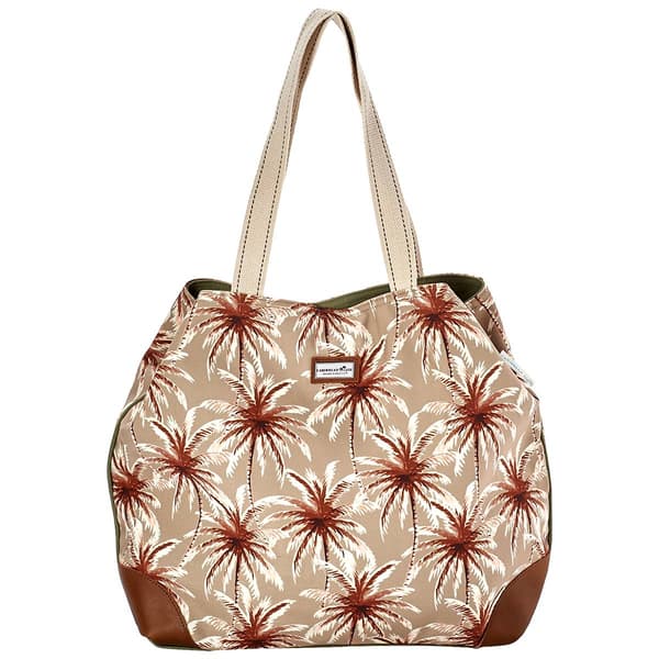 Caribbean Joe Palm Trees Gap Tote - image 