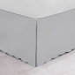 Stone Cottage Solid Scallop Grey Tailored Bed Skirt - image 1