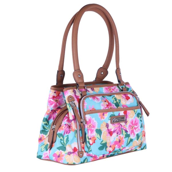 Lily Bloom Maggie Hibiscus Garden Satchel Boscov's