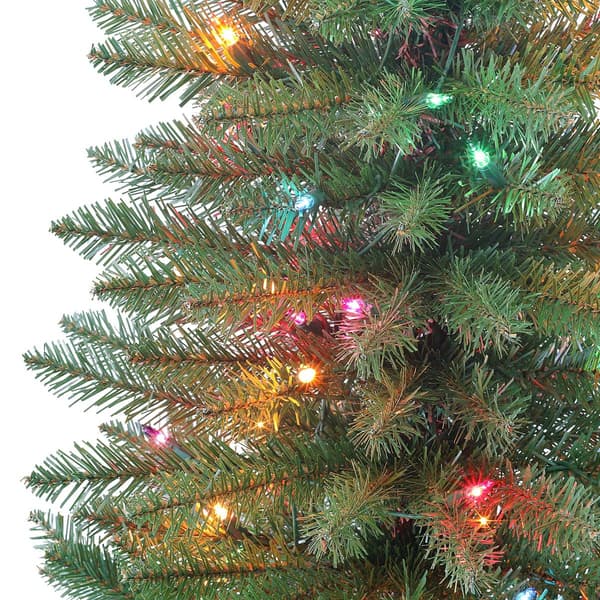 Puleo International 3ft. Pre-Lit Artificial Christmas Fir Tree