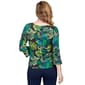 Petite Ruby Rd. Must Haves II Bold Floral Bell Sleeve Blouse - image 2