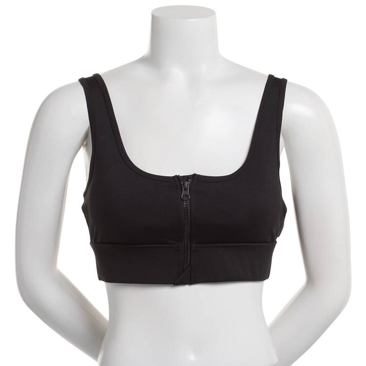 Womens RBX Zip Front Sports Bra