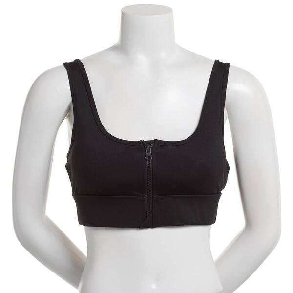 Womens RBX Zip Front Sports Bra - image 