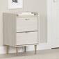 South Shore Hype Winter Oak 2-Drawer Nightstand - image 2