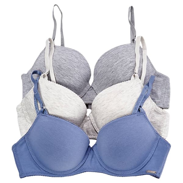 Womens Nautica 3Pk T-Shirt Bra - NT2935-3PKAU - image 