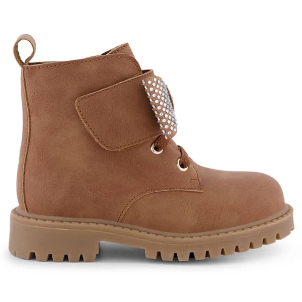 Little Girls Jessica Simpson Daria Bow Combat Boots