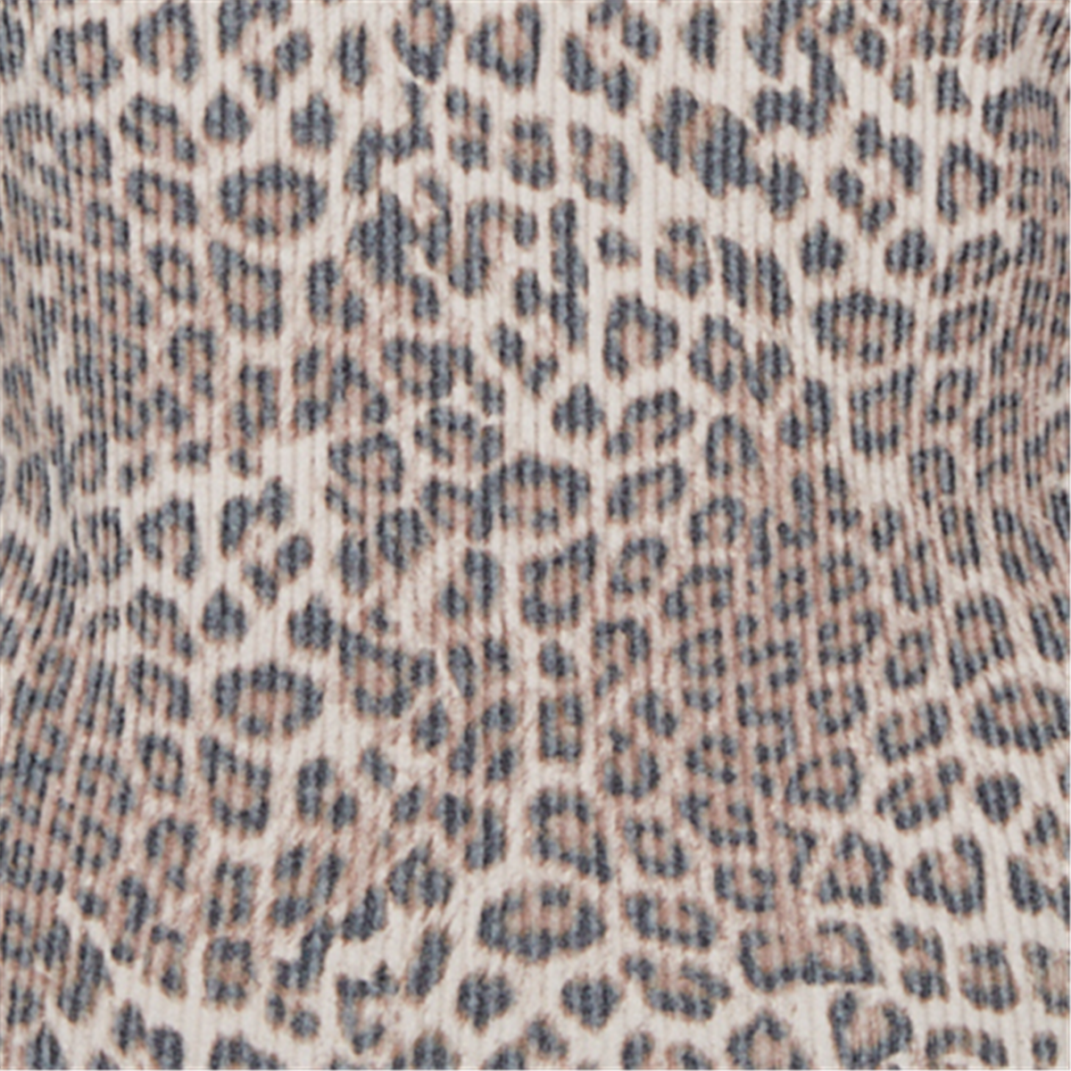 Plus Size Alfred Dunner Luxe Be A Lady Ribbed Leopard Blouse