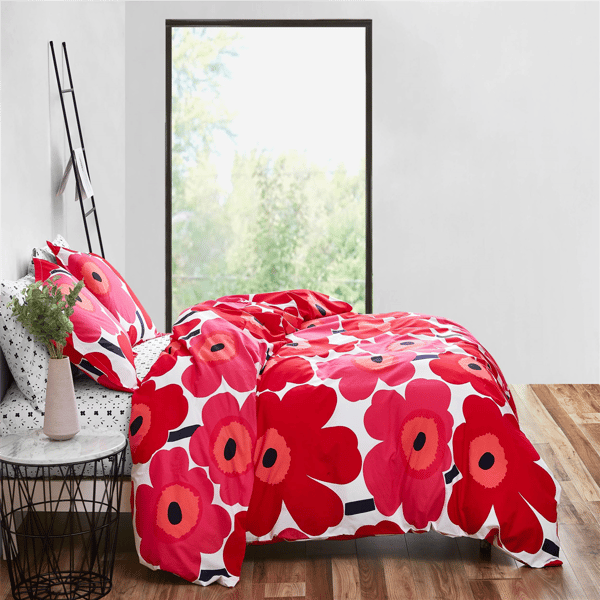Marimekko Unikko Cotton Duvet Cover Set