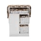 Baxton Studio Abril White Wood Drop Leaf Ironing Board Cabinet - image 5