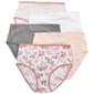 Womens Laura Ashley® 5pk. Brief Panties LS9221-5PKQO - image 1