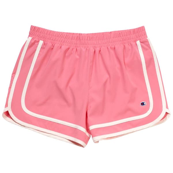 Girls (7-16) Champion(R) Solid Varsity Woven Shorts - image 