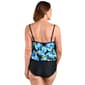 Womens Maxine Chantilly Blooms Blouson One Piece Swimsuit - image 2