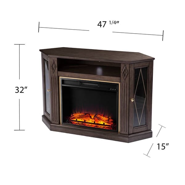 Southern Enterprises Austindale Base Electric Fireplace