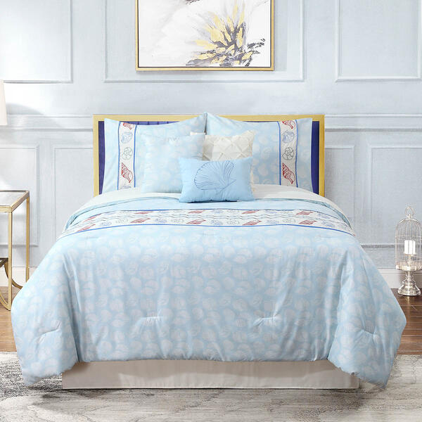 Ashley Cooper&#40;tm&#41; 7pc. Seashell Serenity Comforter Set - image 