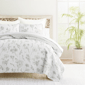 Soft Essentials Ultra Soft Blooming Daisy Reversible Quilt Set - image 3