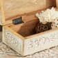 9th &amp; Pike® Carved Floral White Wood Storage Box - Set Of 3 - image 4