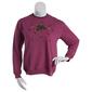 Womens Top Stitch by Morning Sun Velvet Hearts Sweatshirt - image 1