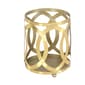 9th & Pike® Gold Metal Trellis Pattern Candle Holder - image 6