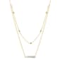 Fine Gold Plated & Cubic Zirconia Necklace - image 1