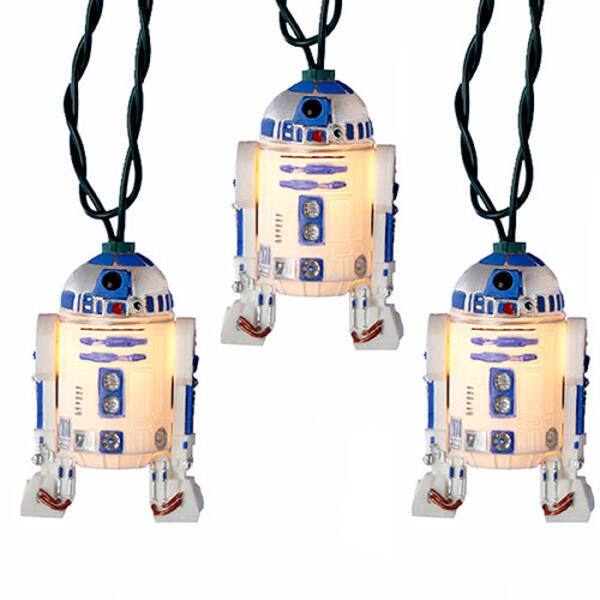 Kurt S. Adler 10 Light Star Wars&#40;R&#41; R2D2 Light Set - image 