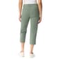 Womens Gloria Vanderbilt Shape Effect Pull On Capris w/ Slit - image 2
