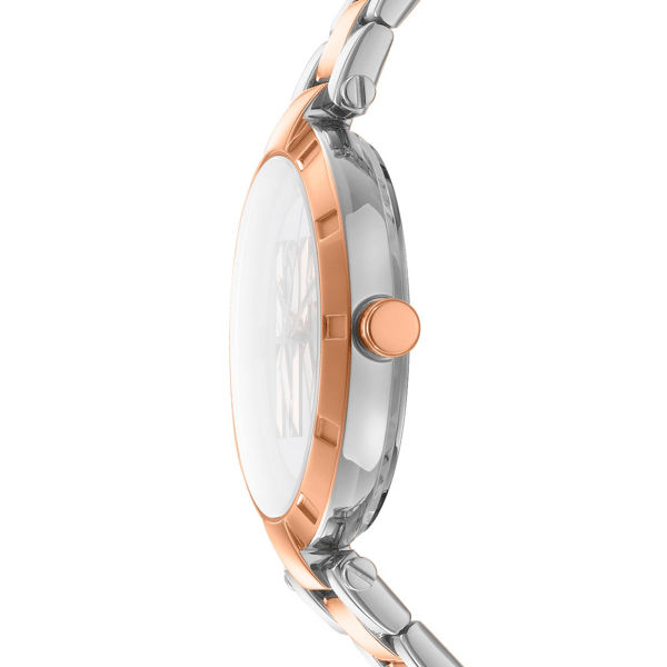 Womens DKNY Essential Logo Dark Blue Dial Watch - DK1L041M0095