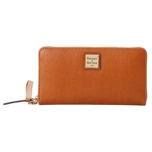 Dooney & Bourke Large Zip Around Wristlet - image 