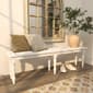 9th & Pike® Farmhouse White Wood Entryway Bench - image 9