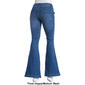 Juniors Celebrity Pink 2-Button Patch Pocket Wide Leg Denim Jeans - image 2