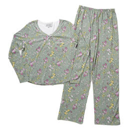 Womens Karen Neuburger Breezy Blossom Floral Pajama Set