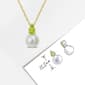 Gemstone Classics™ Freshwater Pearl & Peridot Pendant - image 3