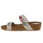 Womens Azura Style Bahama Wedge Slide Sandals - image 3