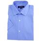 Mens Architect&#40;R&#41; Short Sleeve Regular Fit Dress Shirt - Blue - image 1