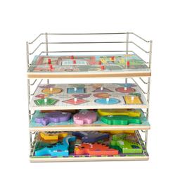 Melissa &amp; Doug® Multi-Fit Wire Puzzle Rack