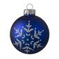 Northlight Seasonal 4ct. Snowflake Christmas Ball Ornaments - image 3