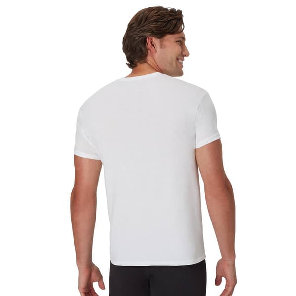 Hanes Ultimate® Comfort Blend 3pk. Crew Neck Tee - White