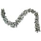 Northlight Seasonal 9ft. Pre-lit Flocked Pine Christmas Garland - image 1
