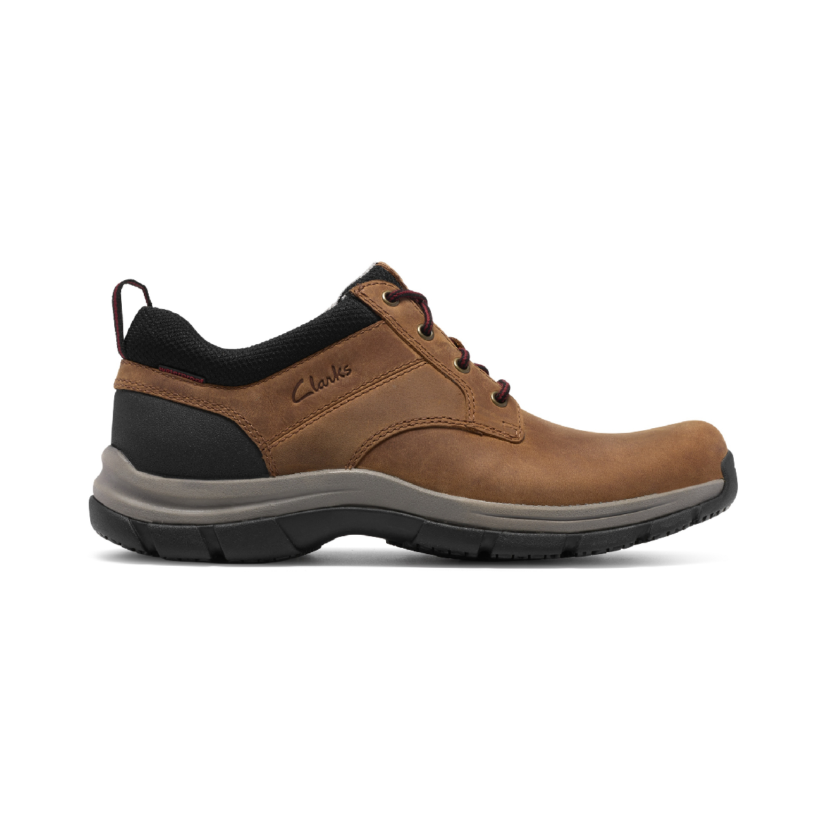 Mens Clarks® Walpath Low Waterproof Athletic Sneakers