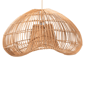 bali & pari Hansa Natural Rattan Pendant Lampshade - image 1