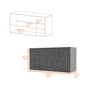 FM FURNITURE Oklahoma Wall Cabinet - image 5