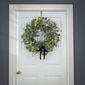 National Tree 28in. Swiss Chic Blue/Champagne Wreath - image 2