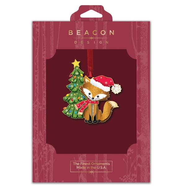 Beacon Design''s Holiday Fox Ornament