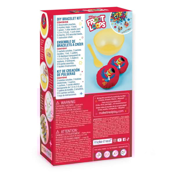 Make it Real&#8482; Cereal-sly Cute Kellogg&#8217;s Froot Loops Jewelry Kit