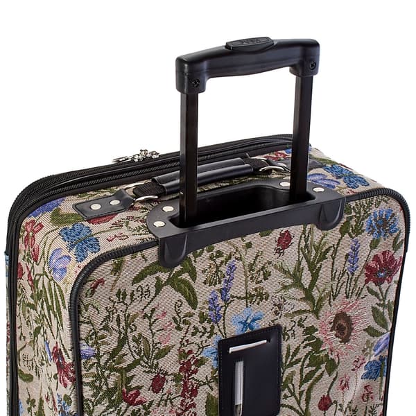 Leisure Woodbridge 25in. Leaf Print Spinner Luggage