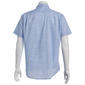 Mens IZOD® Striped Chambray Short Sleeve Button Down Shirt - image 2