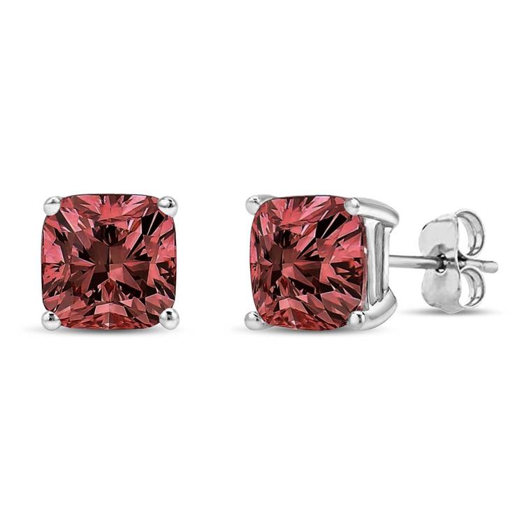 Haus of Brilliance 1/2ct. Lab Grown Pink Diamond Stud Earrings