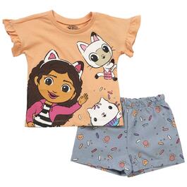 Toddler Girl DreamWorks Gabby''s Playhouse Top & Shorts Set