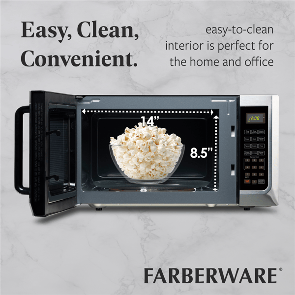 Farberware® 1.3 cu. ft. Microwave Oven with LED Light/SENSOR