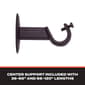 Sun Zero Cage 3/4in. Orb Wrap Curtain Rod - image 4